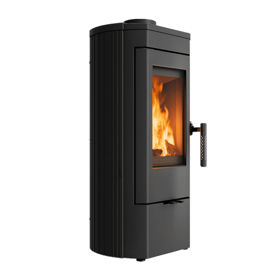 Čuguna krāsns KRATKI K12 Ø 130 6 kW