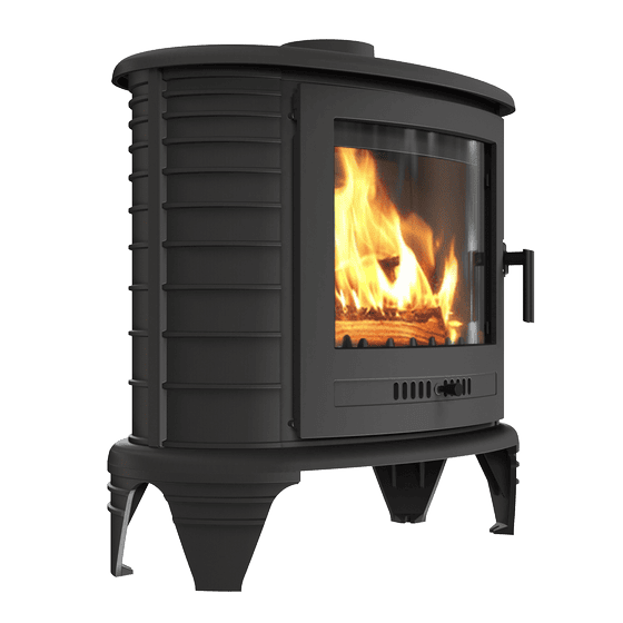 Malkas apkures čuguna krāsns KRATKI K8 Ø 130 9 kW