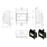 Kamīni Kratki - Kratki ZIBI 12kW 