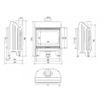 Kamīni Kratki - Kratki Blanka 670/570 12 kW